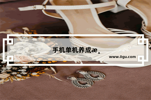 手机单机养成游戏排行榜