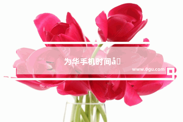 为华手机时间在哪里调