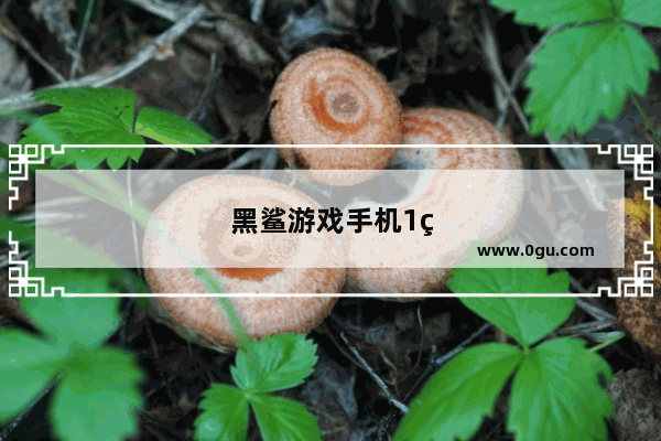 黑鲨游戏手机1系列手机怎么样 好不好 优点 缺点