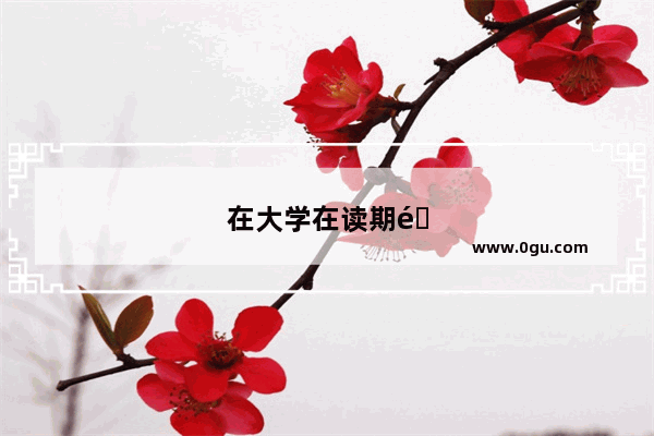 在大学在读期间 该怎么戒除每天打游戏的恶习