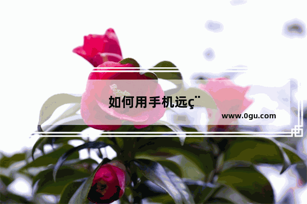 如何用手机远程重启无线路由器呢