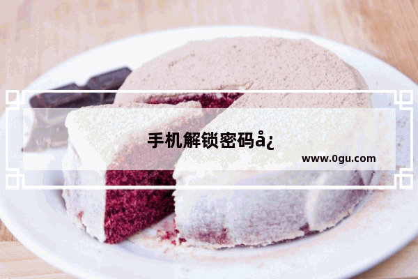 手机解锁密码忘记怎么强制解锁