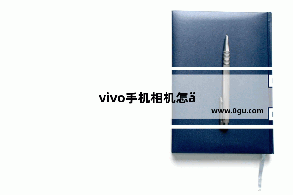 vivo手机相机怎么延时自拍