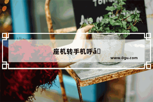 座机转手机呼叫转移怎么设置