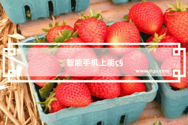智能手机上能称重量吗