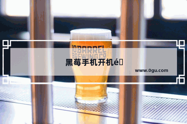 黑莓手机开机键是哪个