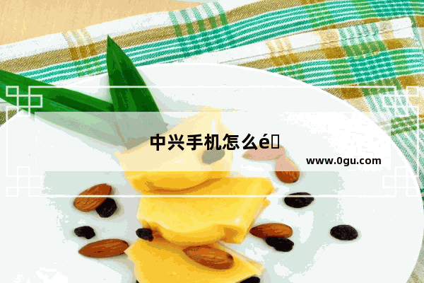 中兴手机怎么锁频段