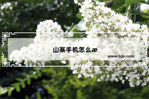山寨手机怎么样质量