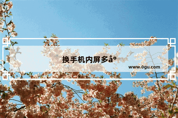 换手机内屏多少钱vivo