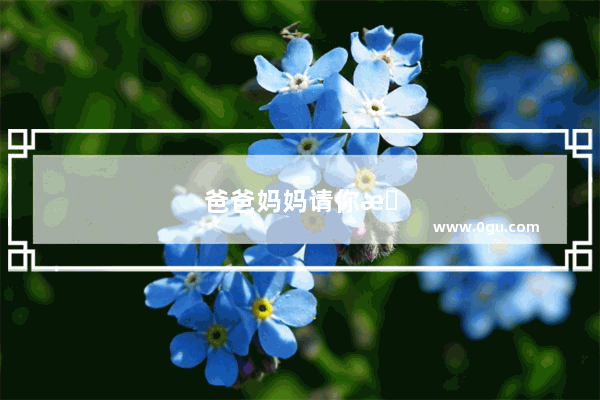 爸爸妈妈请你放下手机情景剧串词