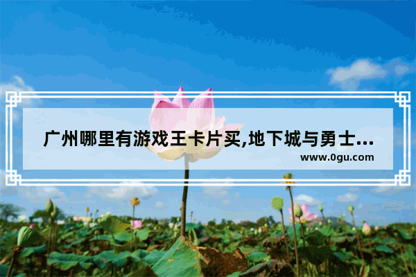 广州哪里有游戏王卡片买,地下城与勇士韩文怎么读