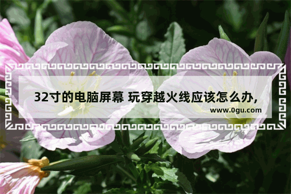 32寸的电脑屏幕 玩穿越火线应该怎么办,穿越火线马赛克