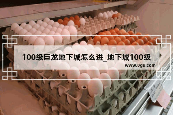 100级巨龙地下城怎么进_地下城100级气功师选择哪套巨龙