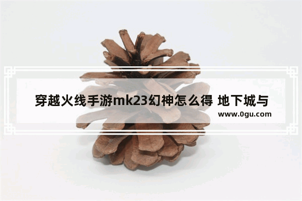 穿越火线手游mk23幻神怎么得 地下城与勇士幻神套装