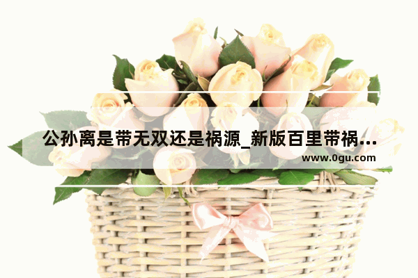 公孙离是带无双还是祸源_新版百里带祸源还是无双