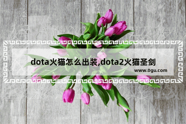 dota火猫怎么出装,dota2火猫圣剑