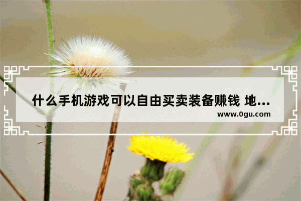 什么手机游戏可以自由买卖装备赚钱 地下城与勇士热血手游