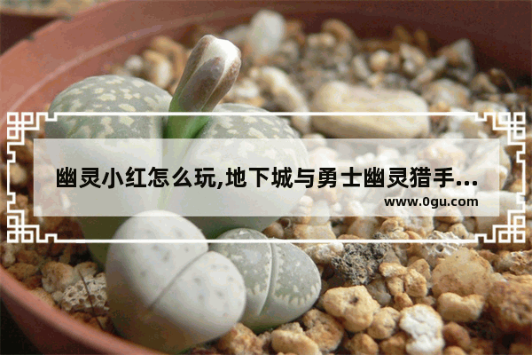 幽灵小红怎么玩,地下城与勇士幽灵猎手打法