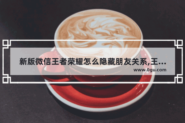 新版微信王者荣耀怎么隐藏朋友关系,王者荣耀怎么删微信好友