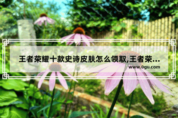 王者荣耀十款史诗皮肤怎么领取,王者荣耀史诗皮肤大全