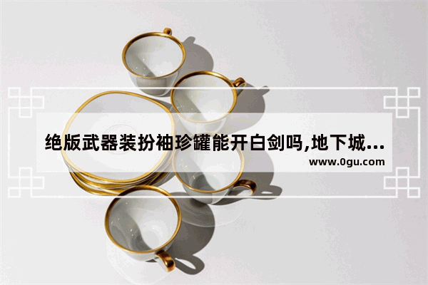 绝版武器装扮袖珍罐能开白剑吗,地下城与勇士白剑装饰