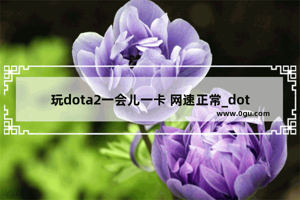 玩dota2一会儿一卡 网速正常_dota2团战卡顿怎么解决