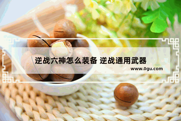 逆战六神怎么装备 逆战通用武器