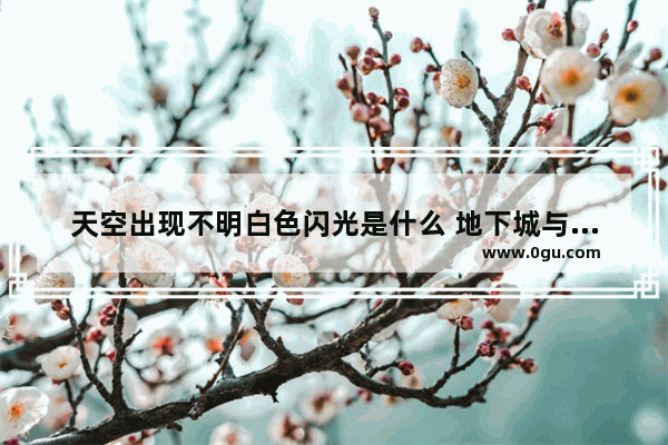 天空出现不明白色闪光是什么 地下城与勇士白色闪光者