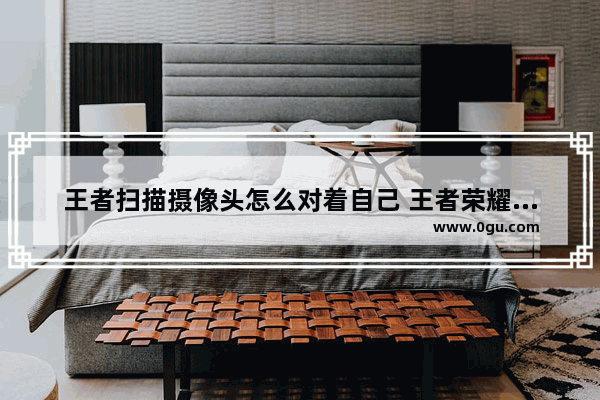 王者扫描摄像头怎么对着自己 王者荣耀扫描