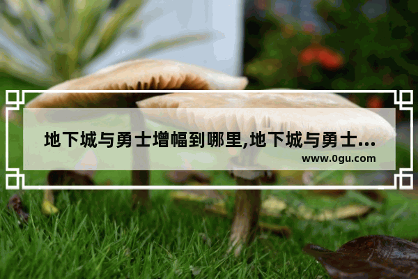 地下城与勇士增幅到哪里,地下城与勇士增幅案例分析
