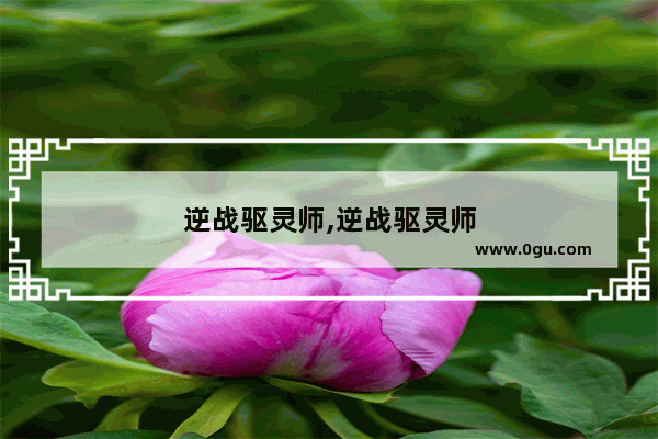 逆战驱灵师,逆战驱灵师
