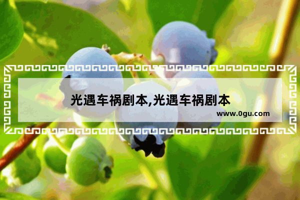 光遇车祸剧本,光遇车祸剧本
