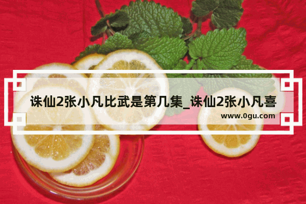 诛仙2张小凡比武是第几集_诛仙2张小凡喜欢谁