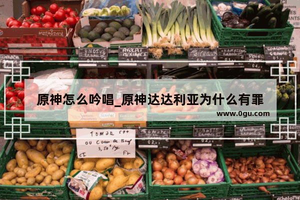 原神怎么吟唱_原神达达利亚为什么有罪