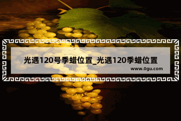 光遇120号季蜡位置_光遇120季蜡位置