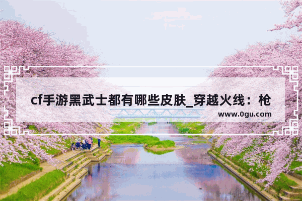 cf手游黑武士都有哪些皮肤_穿越火线：枪战王者-AK47黑武士怎么觉醒黑武士觉醒方法