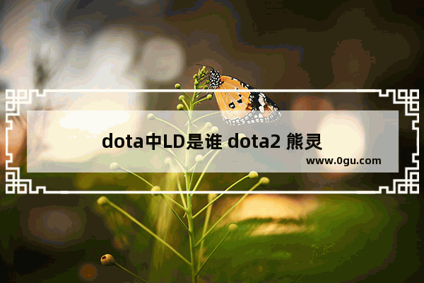 dota中LD是谁 dota2 熊灵