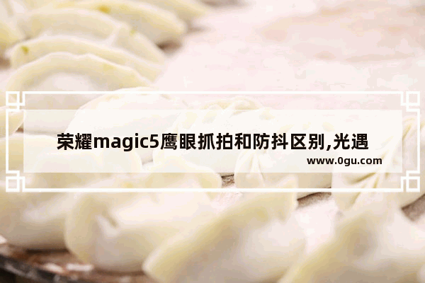荣耀magic5鹰眼抓拍和防抖区别,光遇鹰眼显示