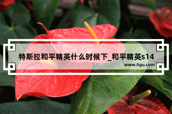 特斯拉和平精英什么时候下_和平精英s14赛季怎么领取特斯拉