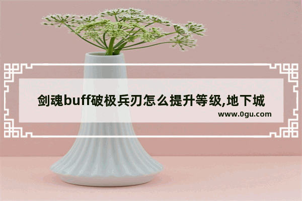剑魂buff破极兵刃怎么提升等级,地下城与勇士光剑怎么精通