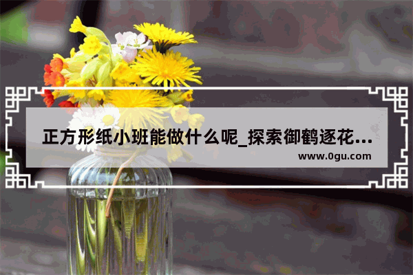 正方形纸小班能做什么呢_探索御鹤逐花如何完成