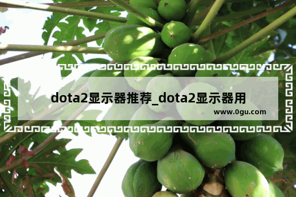 dota2显示器推荐_dota2显示器用多少赫兹