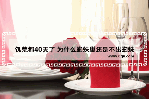 饥荒都40天了 为什么蜘蛛巢还是不出蜘蛛女皇 光遇蜘蛛鹿角