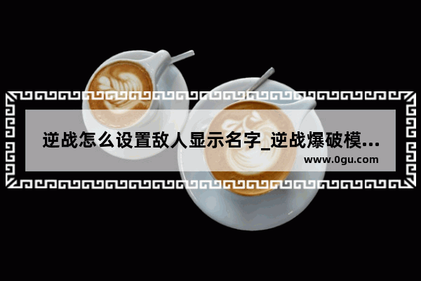 逆战怎么设置敌人显示名字_逆战爆破模式按什么显示队友id