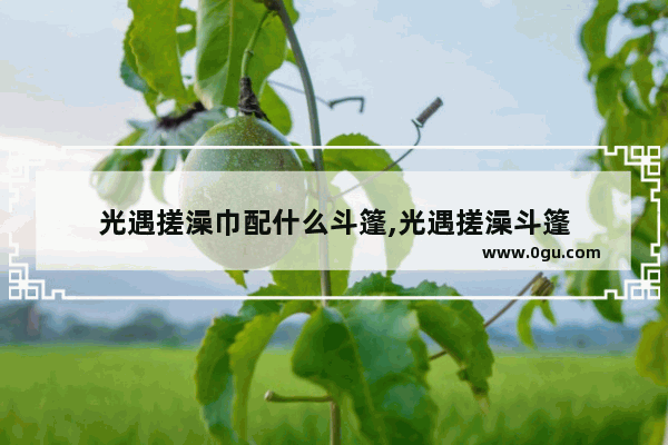 光遇搓澡巾配什么斗篷,光遇搓澡斗篷