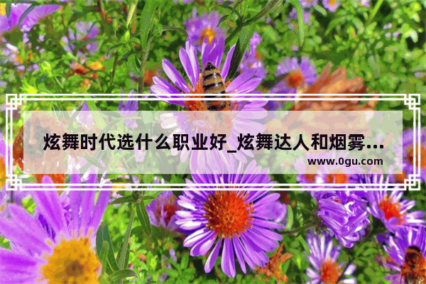 炫舞时代选什么职业好_炫舞达人和烟雾恢复哪个好