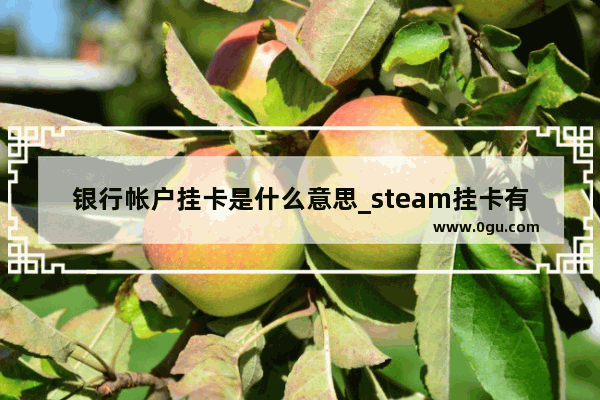 银行帐户挂卡是什么意思_steam挂卡有风险吗