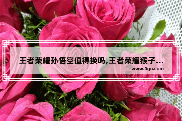 王者荣耀孙悟空值得换吗,王者荣耀猴子好吗