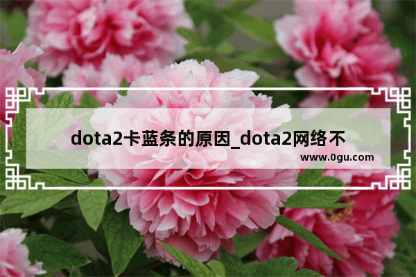 dota2卡蓝条的原因_dota2网络不好怎么办