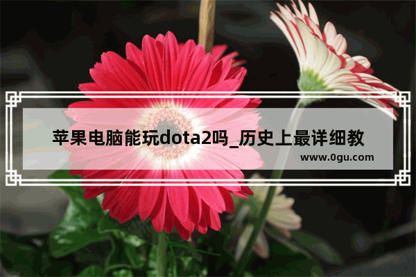 苹果电脑能玩dota2吗_历史上最详细教程之如何在mac上运行dota2